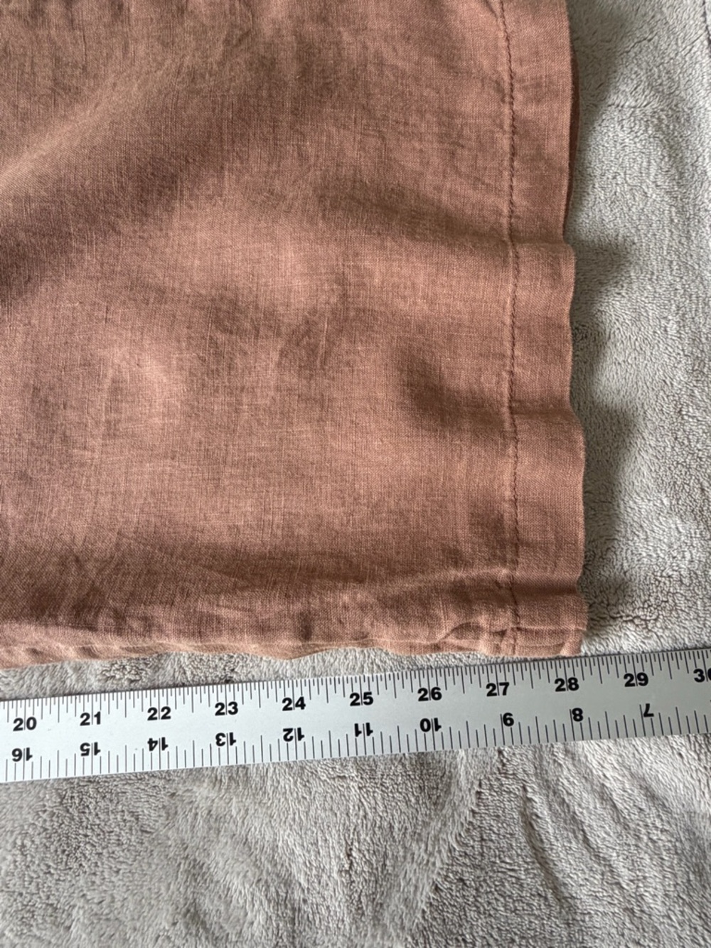 Nicole Miller 100% Linen Wide-leg Pants High-waisted Size 10 Beachy Summer Vaca - Picture 12 of 12